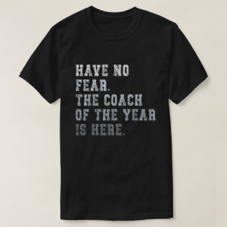 Trainer des gecoacht Jahres Vater T-Shirt