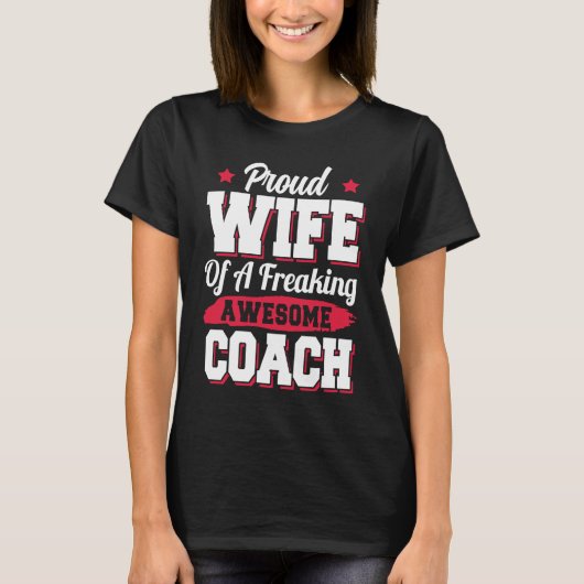Trainer-Ehefrau T-Shirt (Vorderseite)