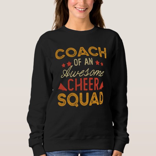 Trainer eines Phantastischen Cheer Squad Funny Che Sweatshirt (Vorderseite)