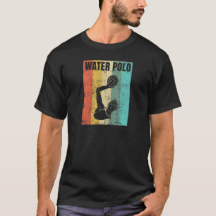 Trainer für Damen-Wasserballspieler Vintage-Ball T-Shirt
