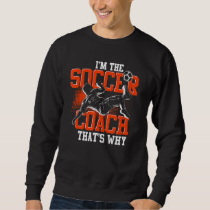 Trainer für Fußball Sport Athlete Trainer Sweatshirt