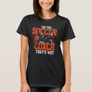 Trainer für Fußball Sport Athlete Trainer T-Shirt