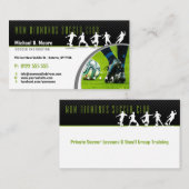 Trainer für Fußball | Sportgeschenke Visitenkarte (Vorne/Hinten)