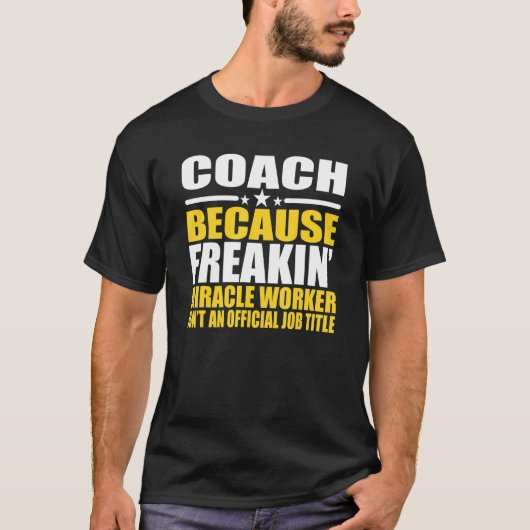Trainer für Mitarbeiter T-Shirt (Vorderseite)