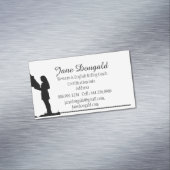 Trainer für Pferdereiten Magnetische Visitenkarte (Beispiel)