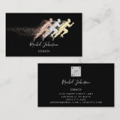 Trainer für Sport Athlete Logoinstruktor Asist Visitenkarte (Vorne/Hinten)