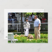 Trainer Gary Sciacca und Taylor Rice Postkarte (Vorne/Hinten)