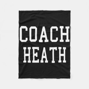 Trainer Heath Custom Football Fußball Baseball Tea Fleecedecke