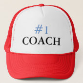 Trainer-Hut der Nr.-1 Truckerkappe (Vorderseite)