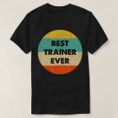 Trainer/in Bester Trainer/in T-Shirt (Design vorne)