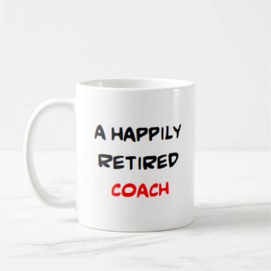 Trainer in Rente Kaffeetasse (Links)