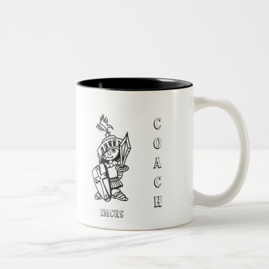 TRAINER-Kaffee-Tasse Zweifarbige Tasse (Rechts)