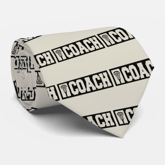 Trainer - Lacrosse-Trainer Krawatte (Gerollt)