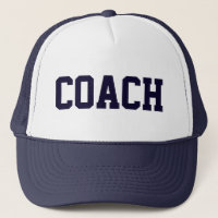 Trainer-Marine-Blau-Fernlastfahrer-Hut