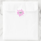 Trainer-Mom Runder Aufkleber (Tasche)