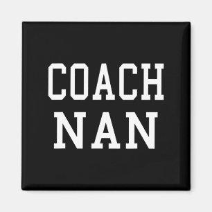 Trainer Nan Maßgeschneidertes Fußball- Fußball- Ba Magnet
