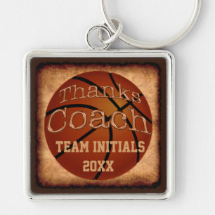 Trainer-personalisierter Vintager Schlüsselanhänger