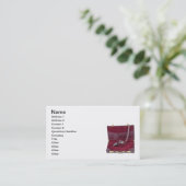 Trainer-Pfeife-Aktenkoffer Visitenkarte (Stehend Vorderseite)