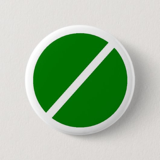 Trainer-rotes Hut-Button Button (Vorderseite)