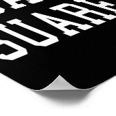 Trainer Suarez Custom Footbyll Fußball Baseball Te Poster (Ecke)
