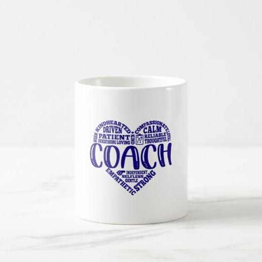 Trainer, Tanztrainer, Wertschätzung, Beifall Kaffeetasse (Mittel)
