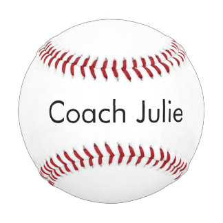 Trainer von Kinder-Baseballmannschaft Personalisie Baseball