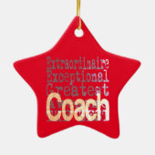 Trainerassistent Keramik Ornament (Hinten)