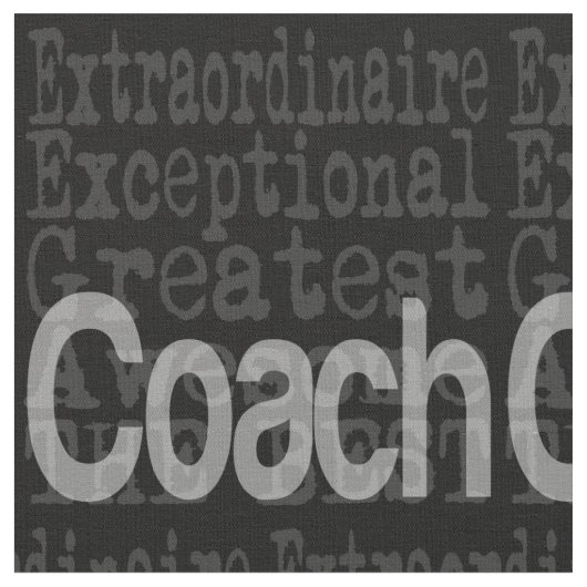 Trainerassistent Stoff (Nahaufnahme)
