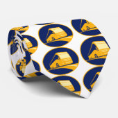 Trainerbus auf der Straße Krawatte (Gerollt)