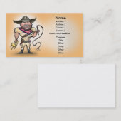 Trainerkarte Visitenkarte (Vorne/Hinten)