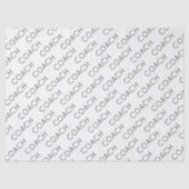 Trainersportteam Colors Moderner Spaß Seidenpapier (Vorderseite)