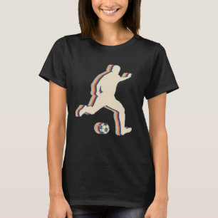 Trainerteam des Fußball-Spielers Trainer Retro Lin T-Shirt