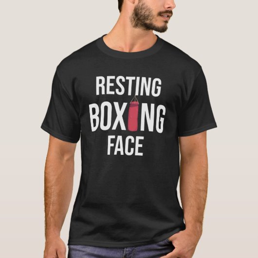 Trainerworkout für das Ruhen von Boxen-Trainern T-Shirt (Vorderseite)