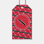 TRAINIDAD & TOBAGO FLAG Custom Foto Geschenkanhänger (Vorderseite)