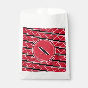 TRAINIDAD & TOBAGO FLAG Custom Foto Geschenktütchen