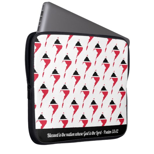 TRAINIDAD & TOBAGO-Notebook mit benutzerdefinierte Laptopschutzhülle (Vorne Rechts)