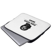 Trainiere dein Hirn Laptopschutzhülle (Vorne Knopf)