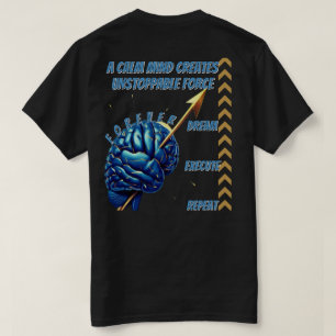 Trainiere deinen Geist wie ein Krieger Stärke T-Sh T-Shirt