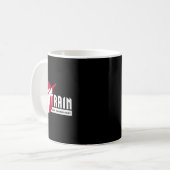 Trainiere Hart Kaffeetasse (Vorderseite Links)