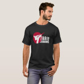 Trainiere hart, kämpfe leicht. Vorbereitung führt T-Shirt (Vorne ganz)