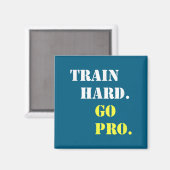 Trainiere Hart Und Werde Profi - Training - Srt - Magnet (Vorderseite/Rückseite)