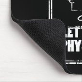 Trainiere mit Mr. Strong Mousepad (Ecke)