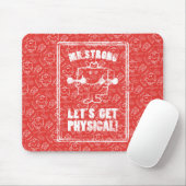 Trainiere mit Mr. Strong Mousepad (Mit Mouse)