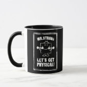 Trainiere mit Mr. Strong Tasse (Links)