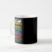 Trainiere weiter, bis der Gürtel schwarz wird Kara Kaffeetasse (Vorderseite Links)