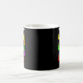 Trainiere weiter, bis der Gürtel schwarz wird Kara Kaffeetasse (Mittel)