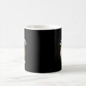 Trainiere weiter, bis der Gürtel schwarz wird Kara Kaffeetasse (Mittel)