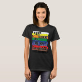Trainiere weiter, bis der Gürtel schwarz wird Kara T-Shirt (Vorne ganz)