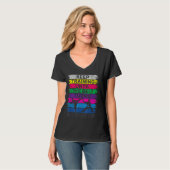 Trainiere weiter, bis der Gürtel schwarz wird Kara T-Shirt (Vorderseite Vollansicht)
