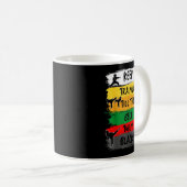 Trainiere weiter, bis der Gürtel schwarz wird Mädc Kaffeetasse (VorderseiteRechts)